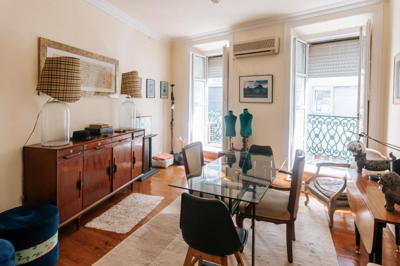 דירות ליסבון Vintage Downtown Av Da Liberdade Flat מראה חיצוני תמונה