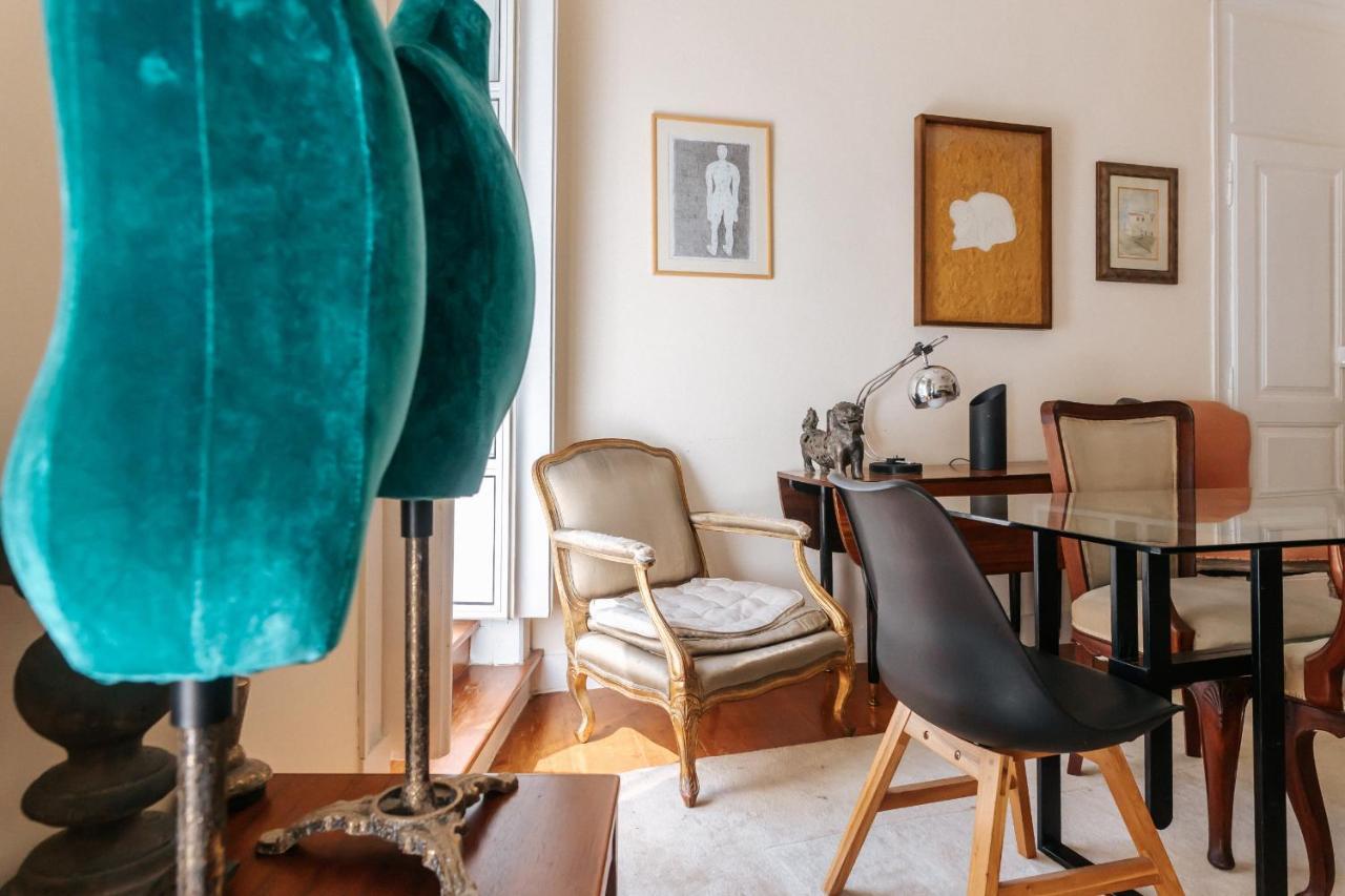 דירות ליסבון Vintage Downtown Av Da Liberdade Flat מראה חיצוני תמונה