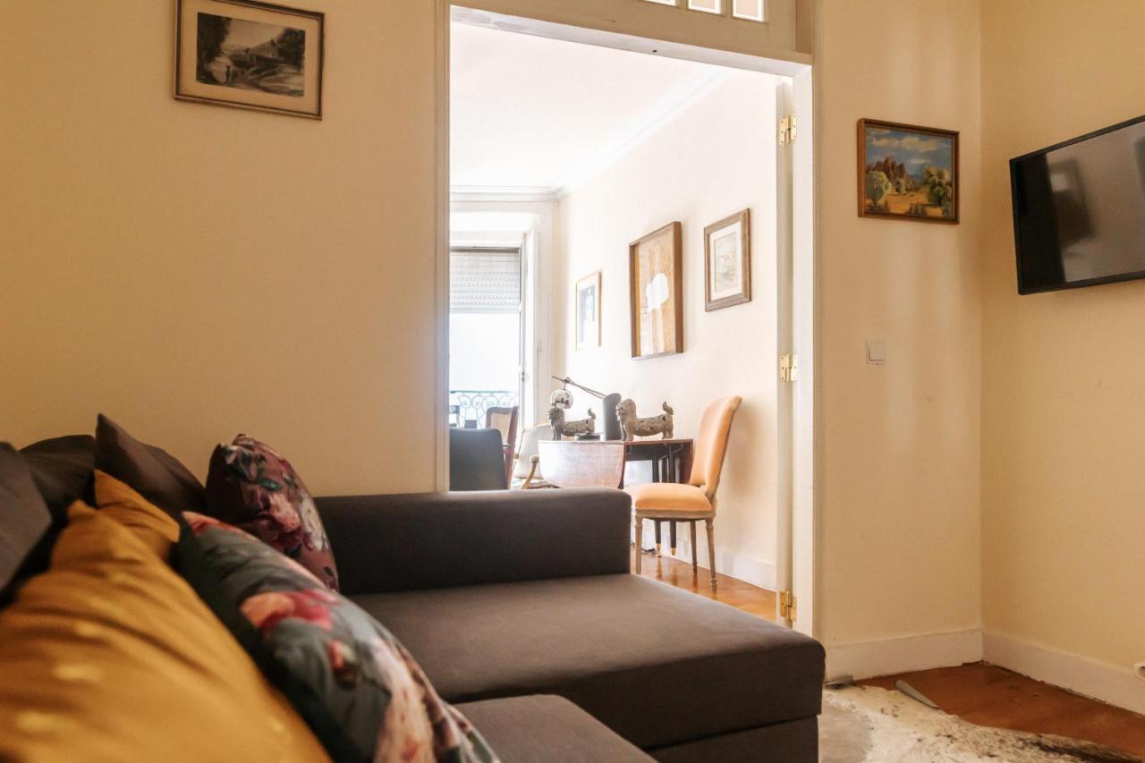 דירות ליסבון Vintage Downtown Av Da Liberdade Flat מראה חיצוני תמונה